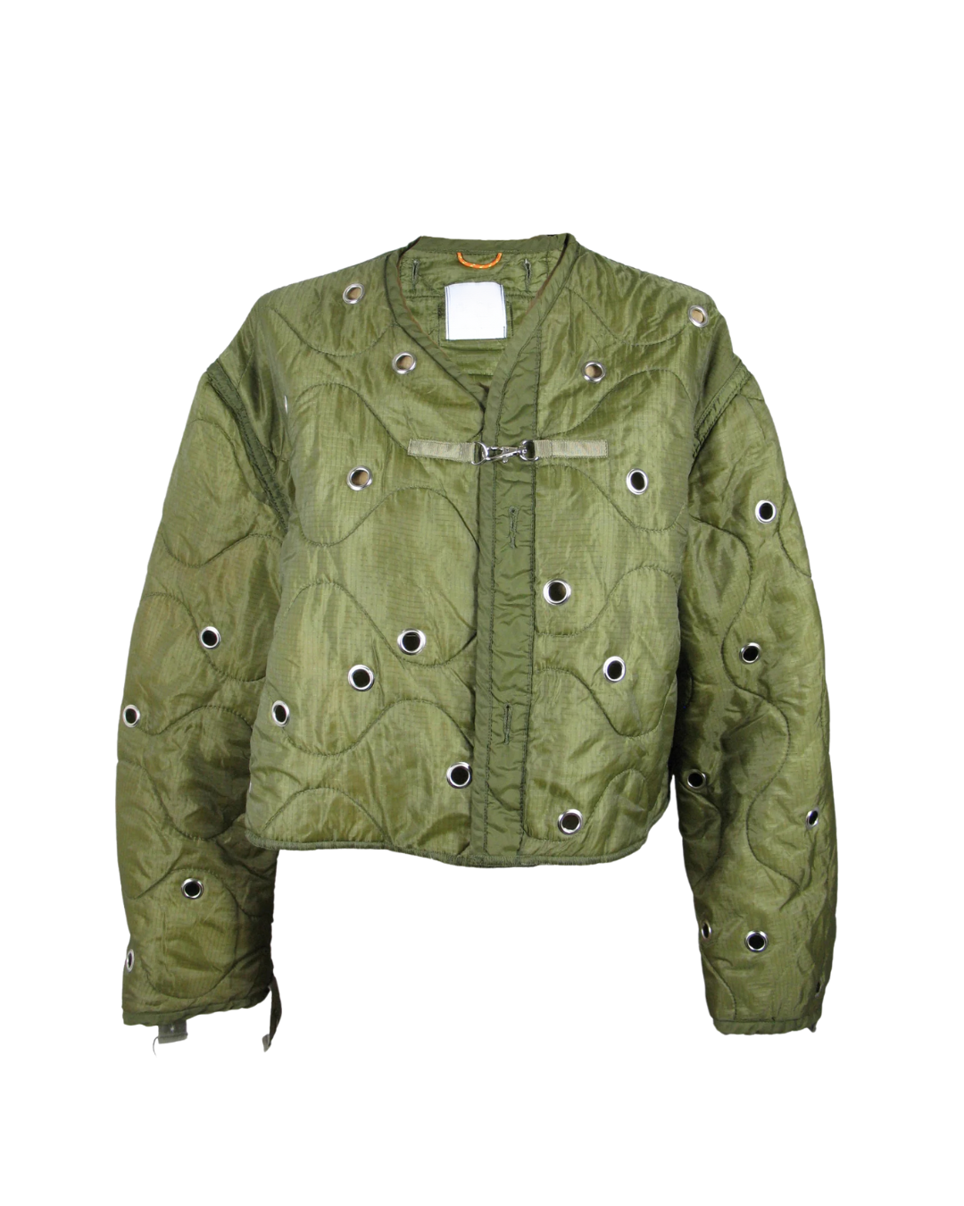 Military Liner Grommets Jacket - Green - F5