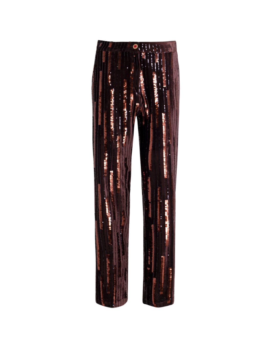 Tiffany Pants - Brown Sequins - F5
