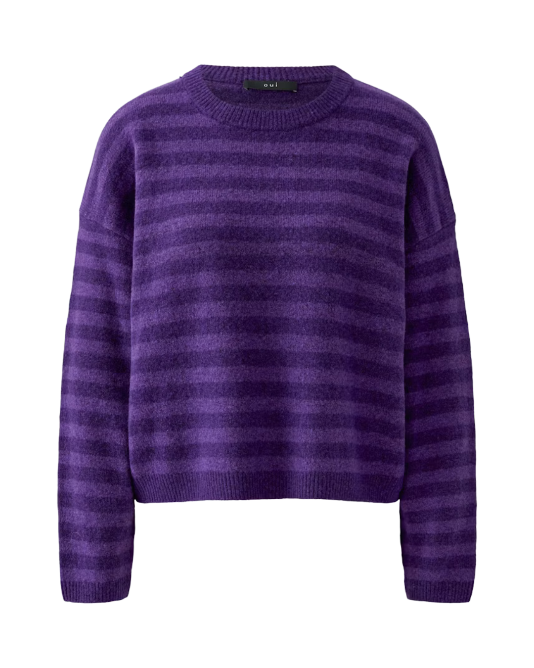 Striped Pullover - Violet
