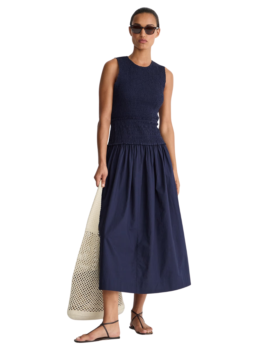 Siempre Tank Maxi Dress - Midnight