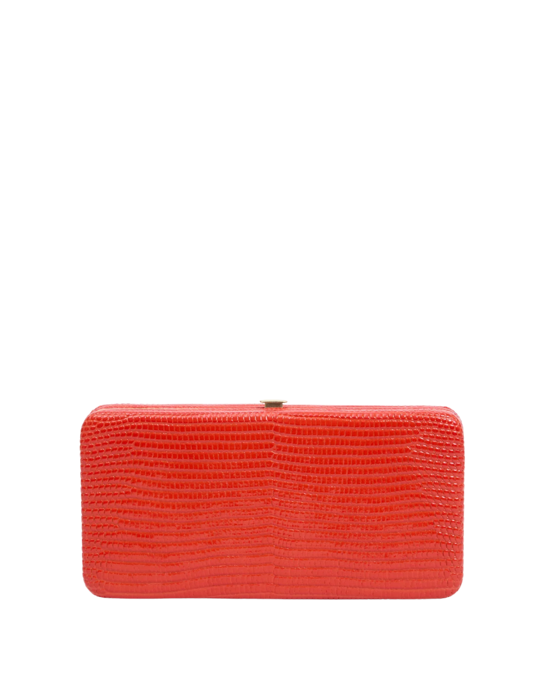 Le Tabac Clutch - Glossy Lizard - Red