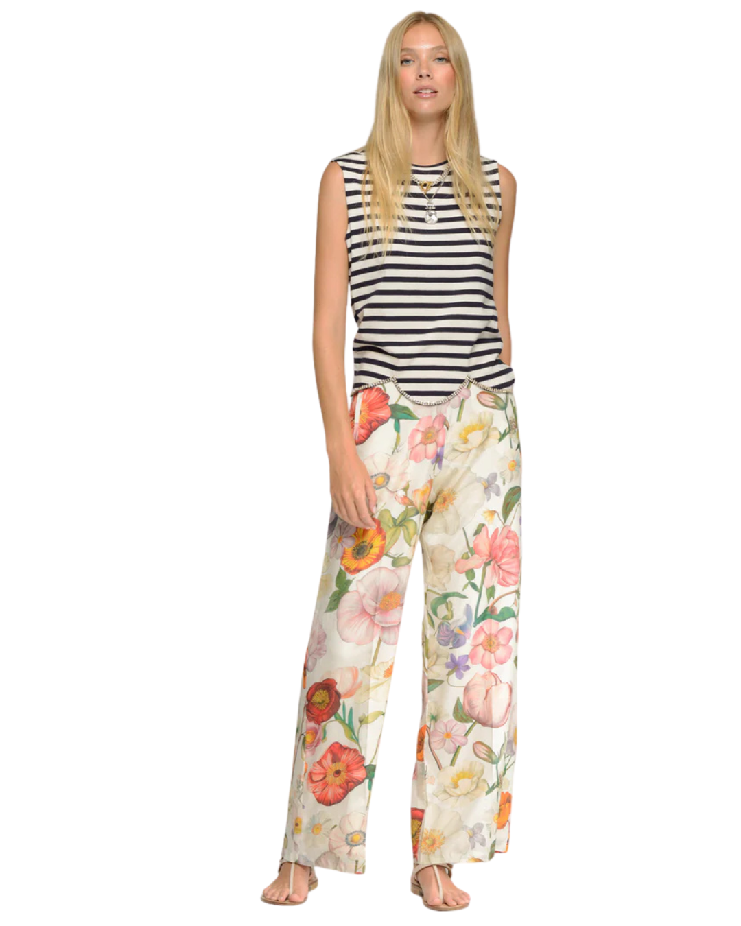 Elena Floral Print Pant