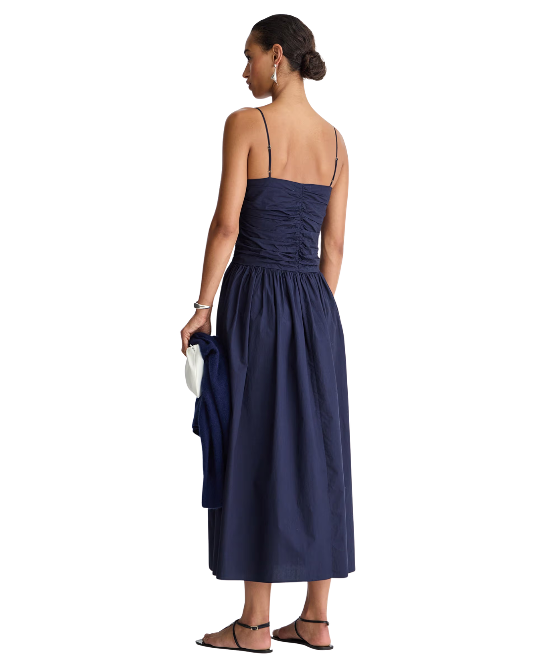 Jana Ruched Bodice Maxi Dress - Midnight