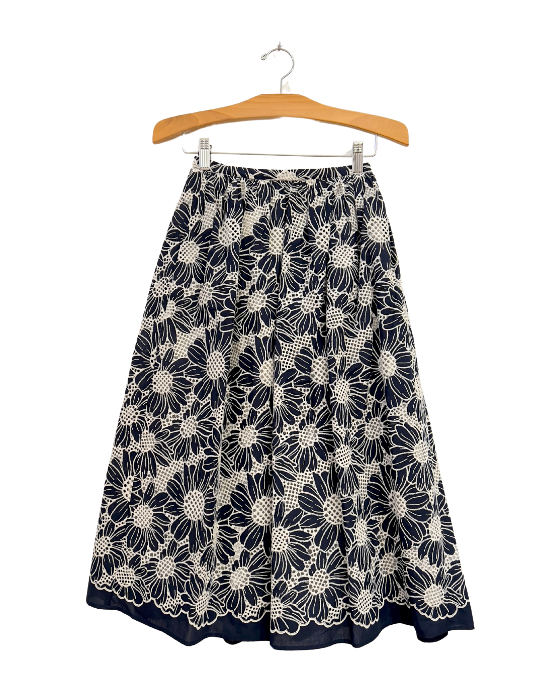 Junio Floral Midi Skirt