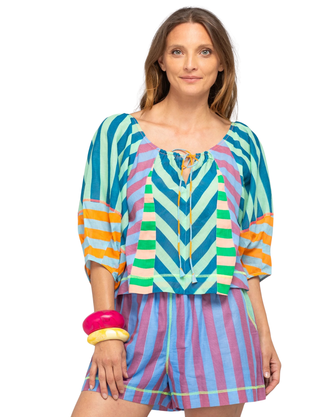 Lucia Top - Capri Spliced