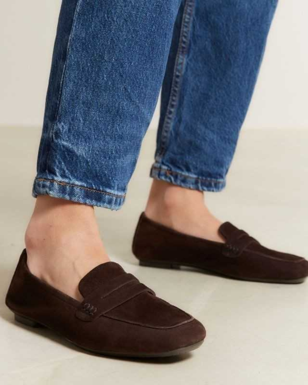 Hema Suede Loafer - Brown