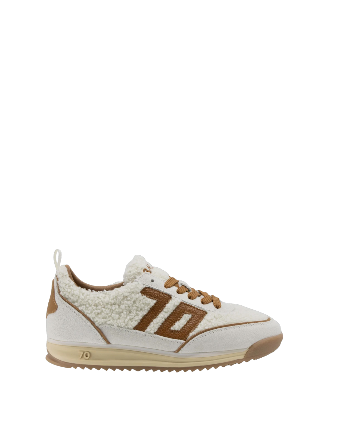 Jog Snkr - Milk Ice Cuoio - F5
