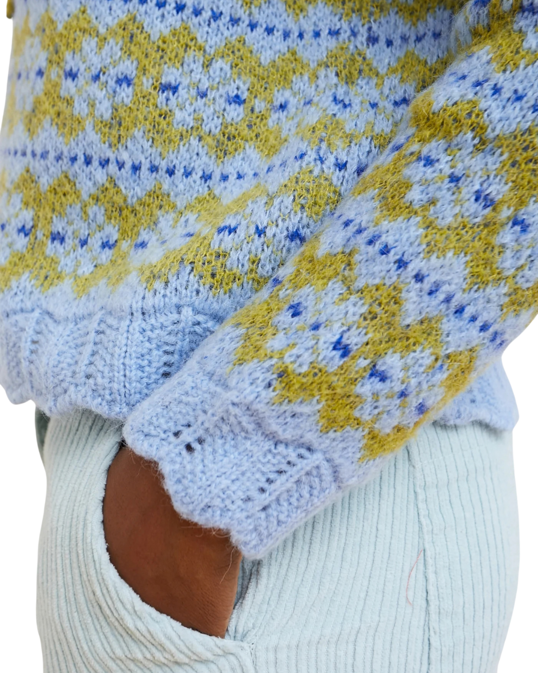 Cowboy Sweater - Blue