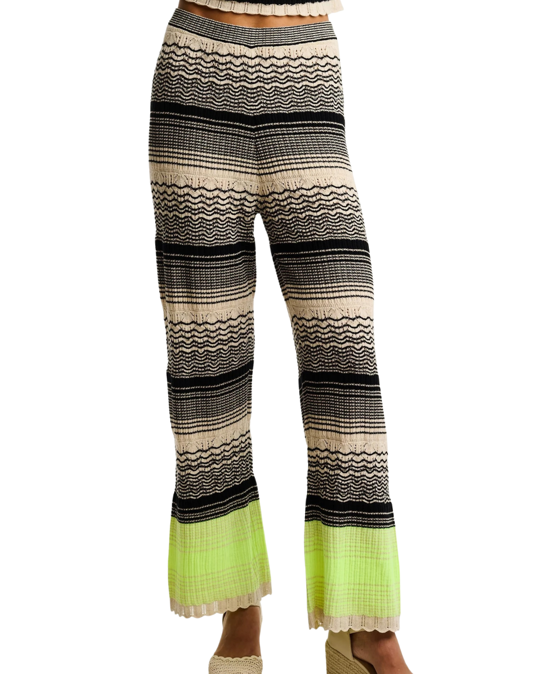 Summer Sway Pant - Almond/Blk