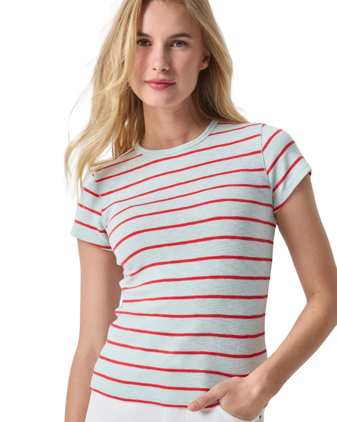 Stripe Short Sleeve - Seabreeze Stripe