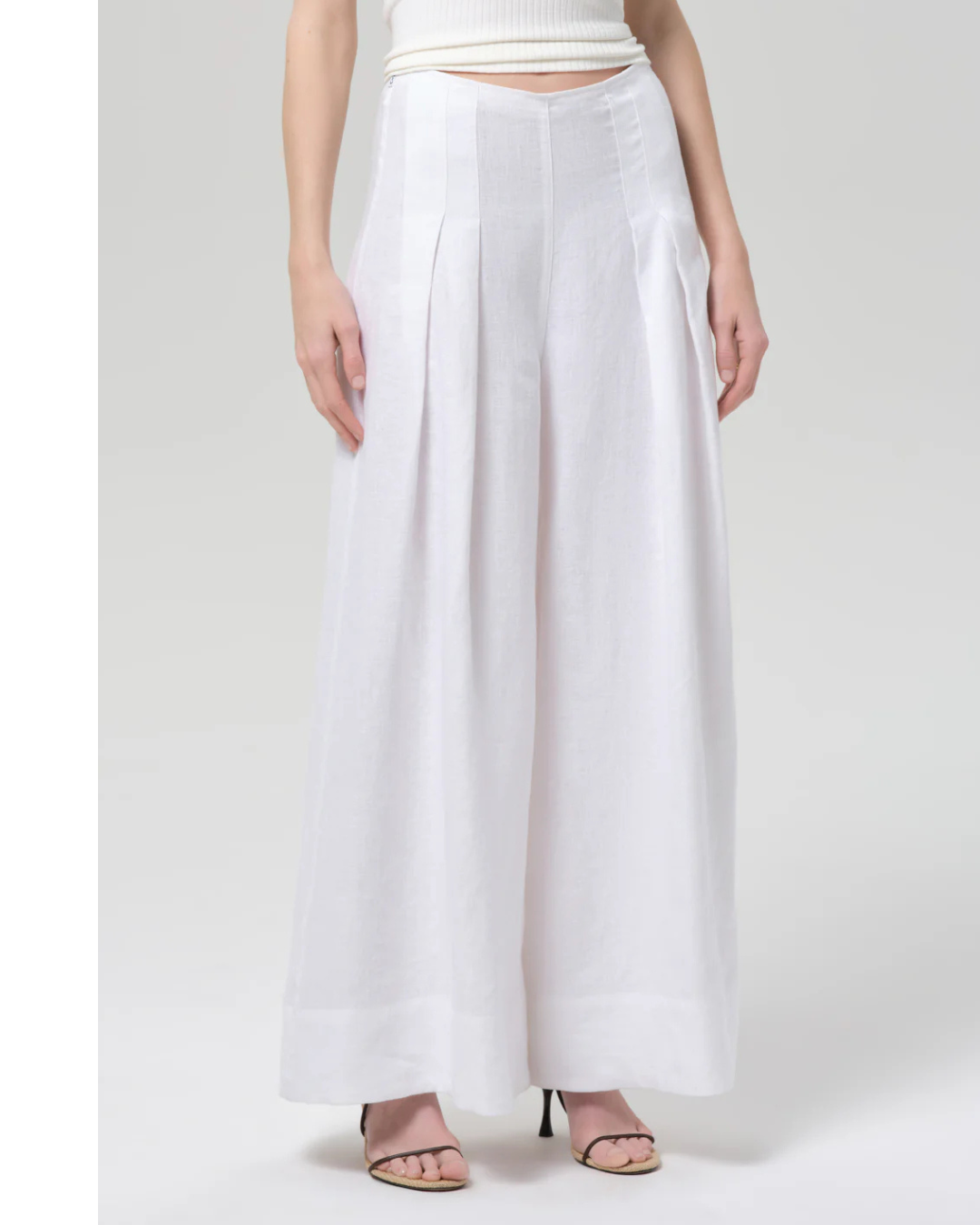 Riviera Cropped Palazzo Pant