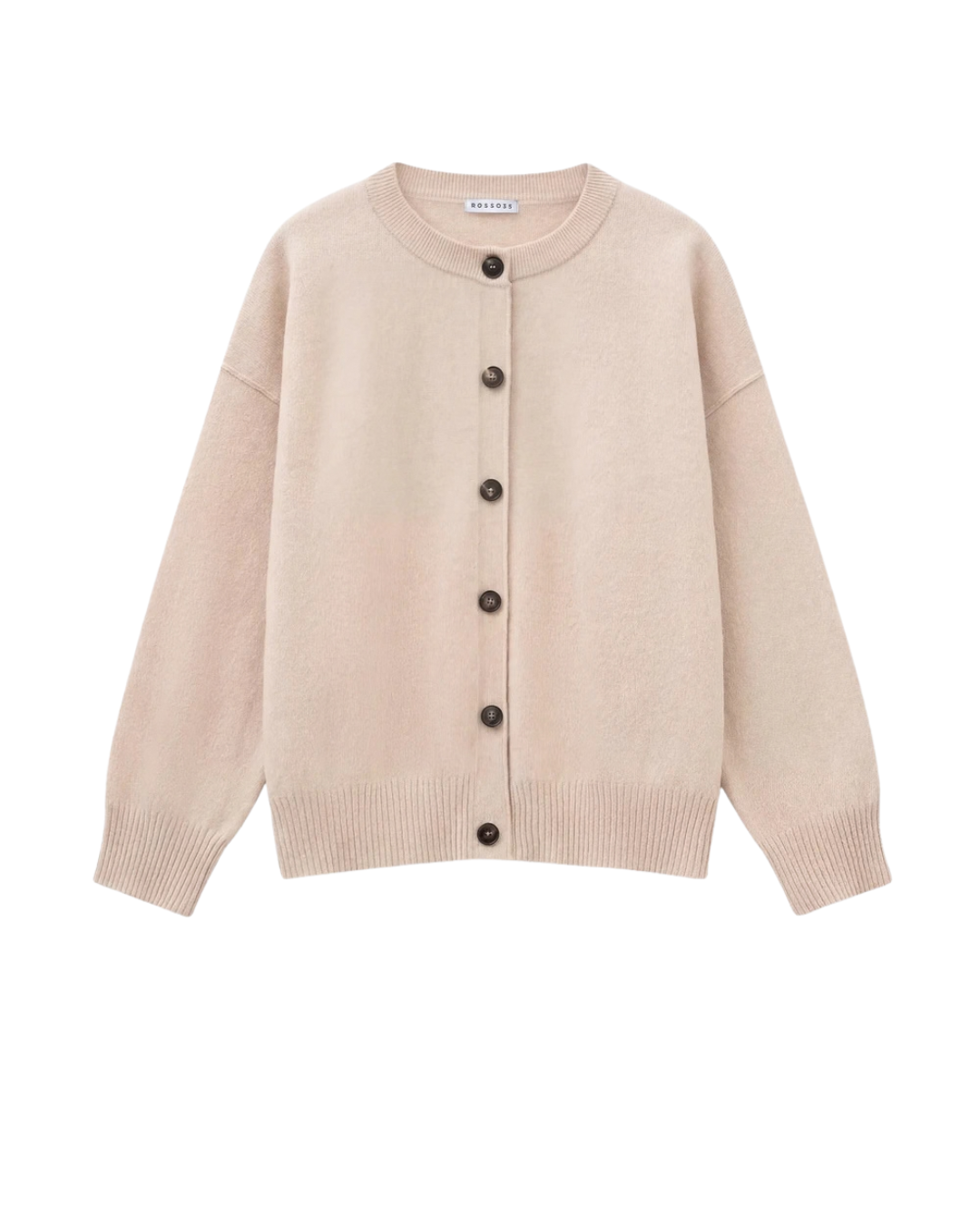 Crew Neck Cardigan