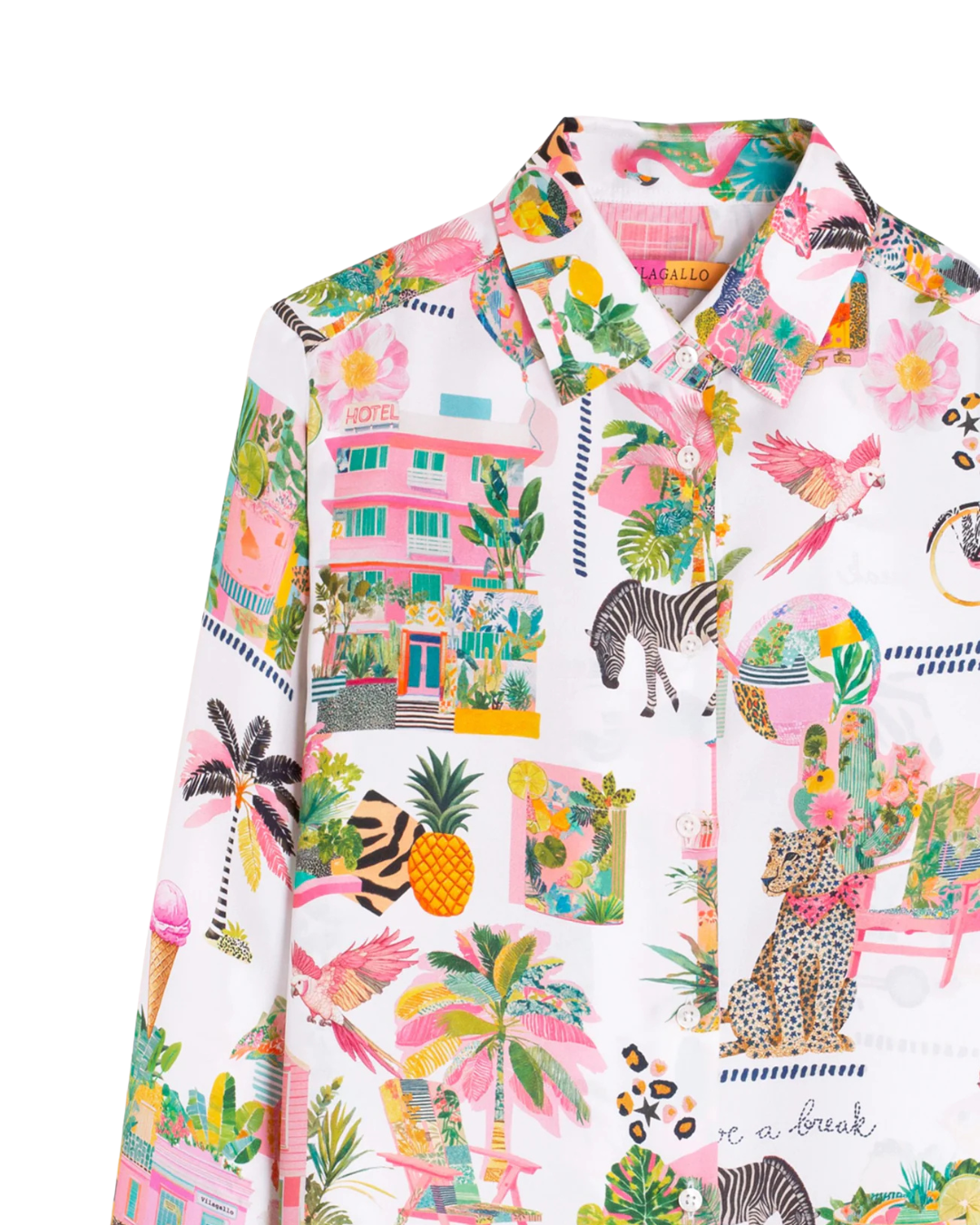 Tea Blouse - California Print