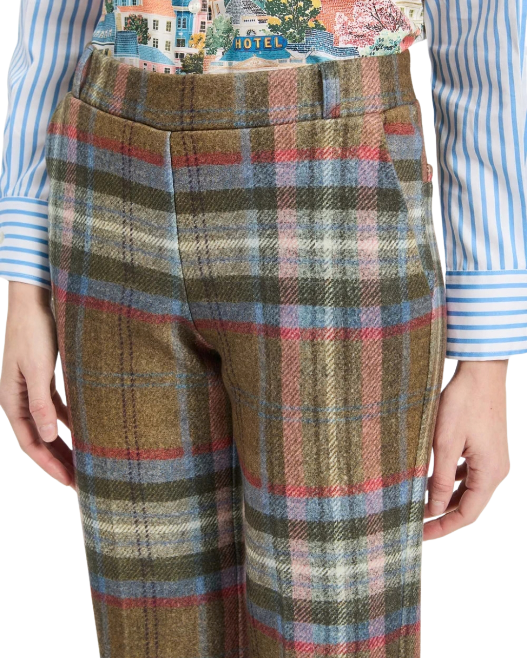 Carla Plaid Pant