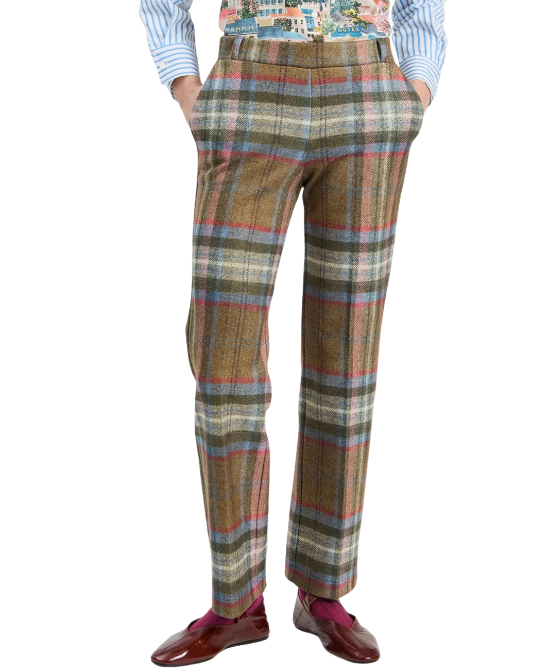 Carla Plaid Pant