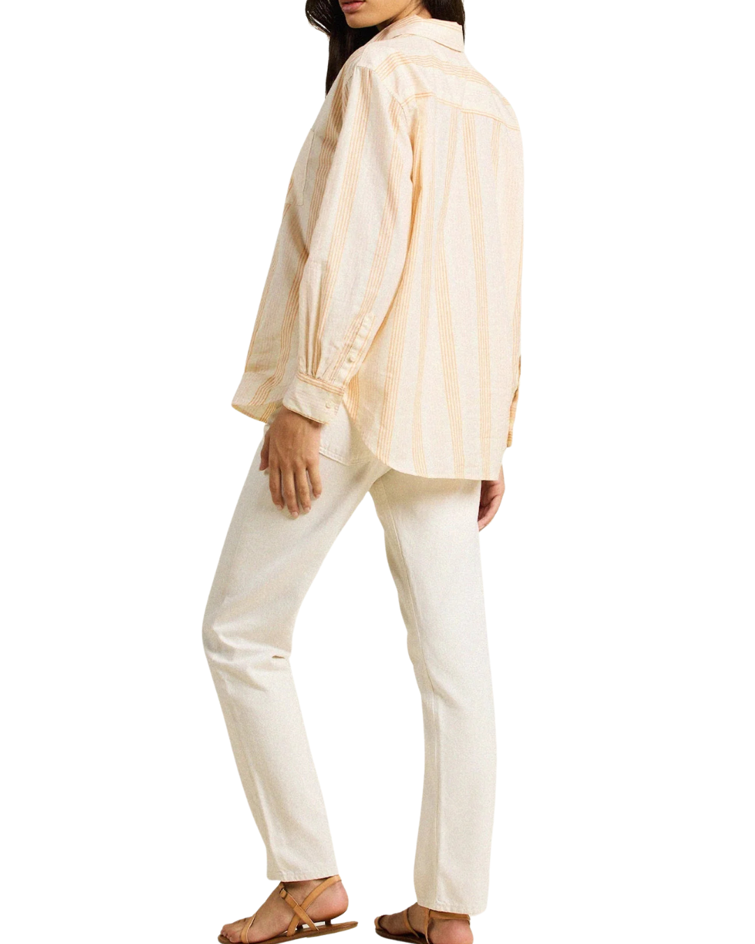 Blake Oversized Shirt - Paradis Stripe