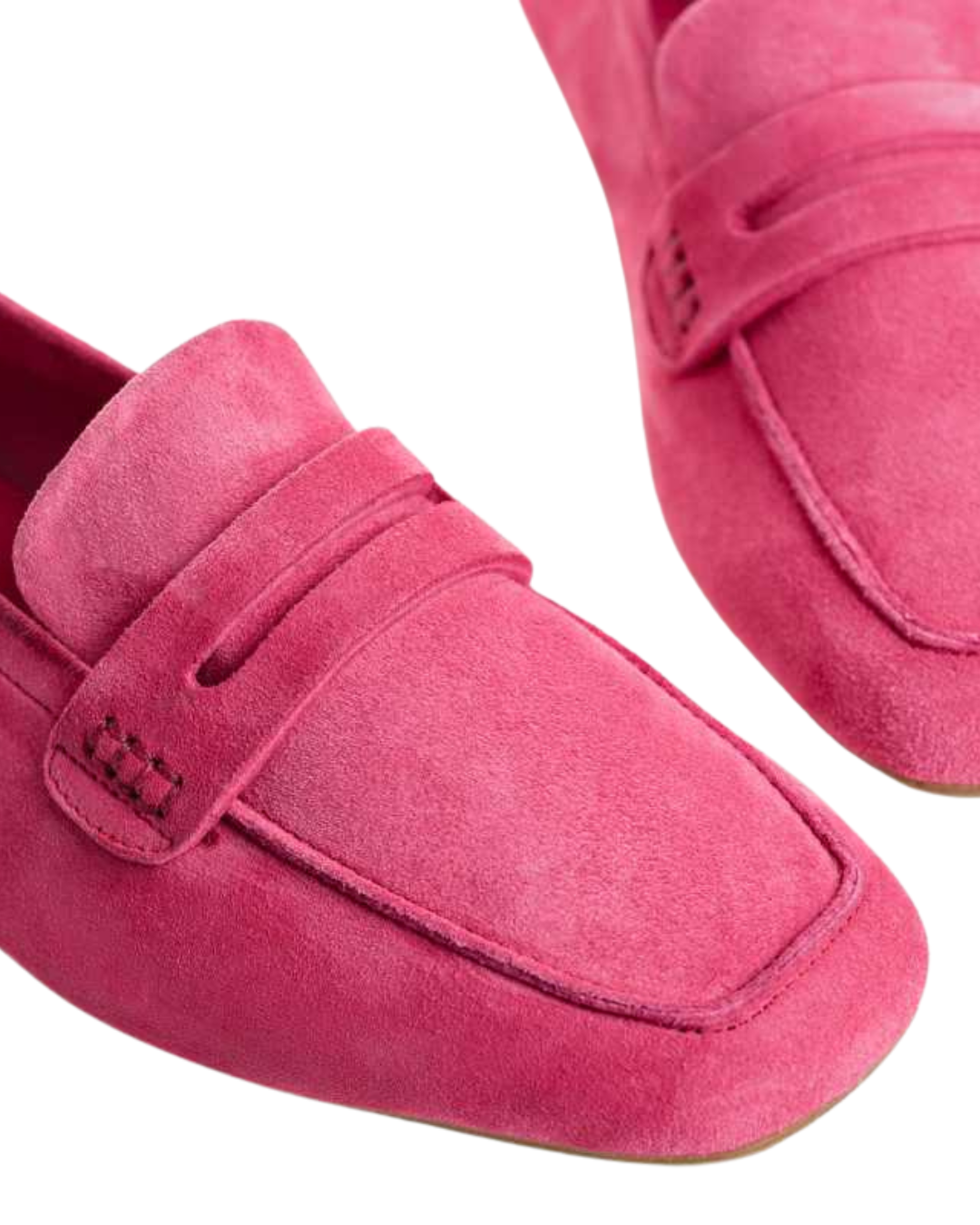 Hema Suede Loafer - Fuchsia