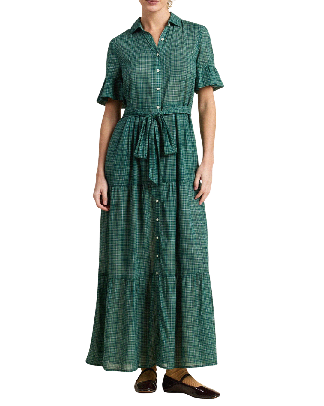 Martine Dress - Muir Tartan - F6
