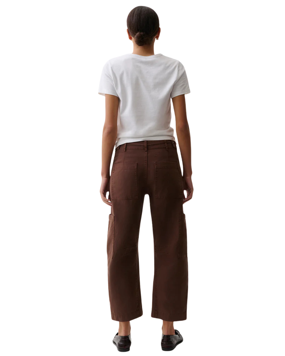 Sabrina Curved Utility Pant- Lindt