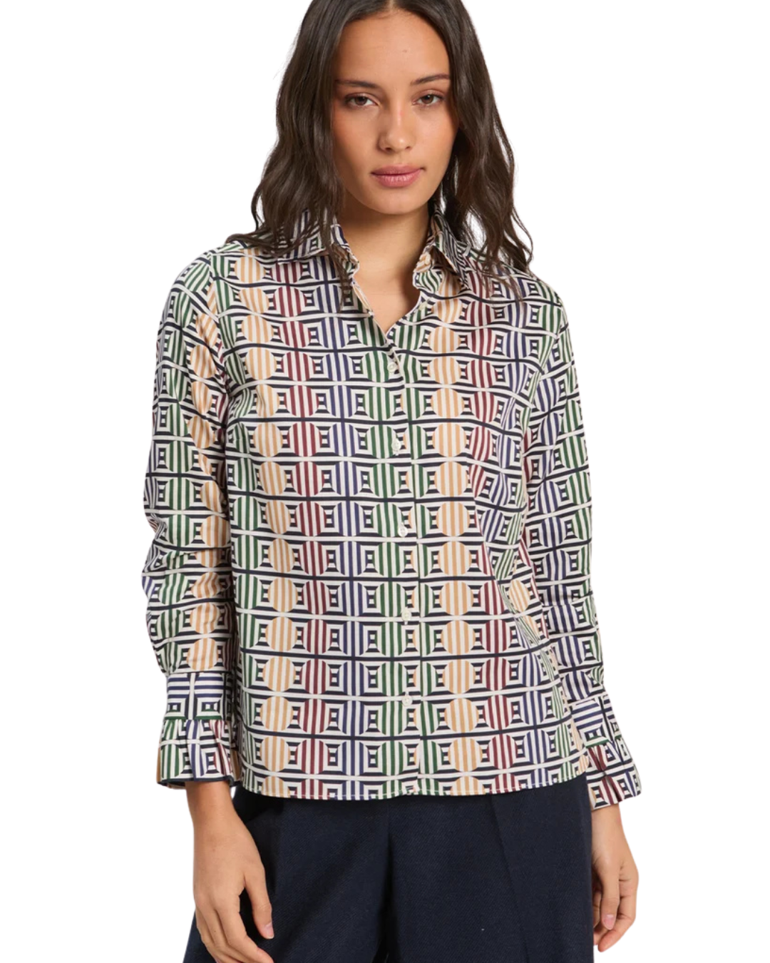 Alba Geometric Shirt