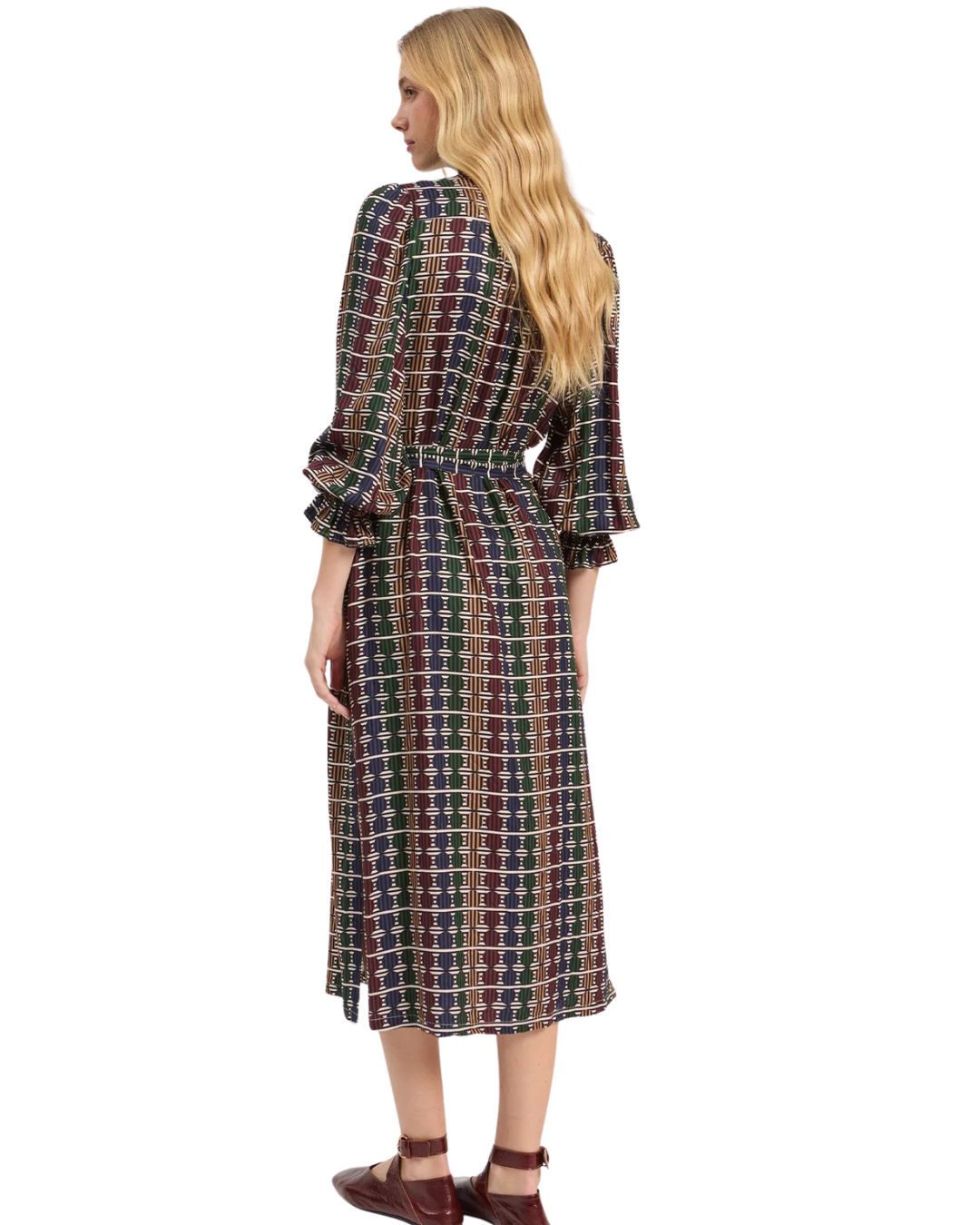 Geometric Print Dress