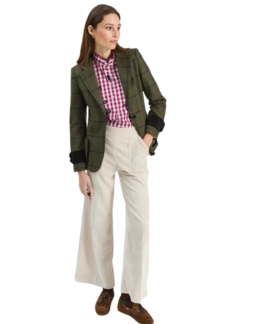 Sabina Plaid Jacket