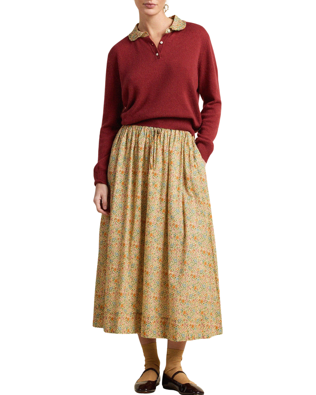 Bianca Skirt - Gardenette Voile