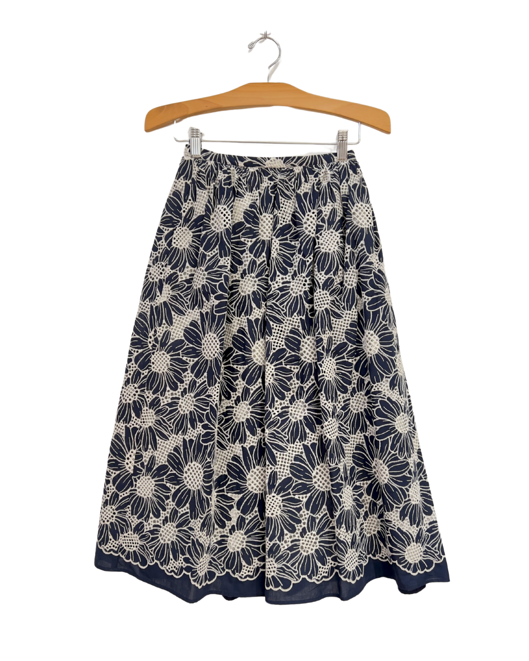 Junio Floral Midi Skirt