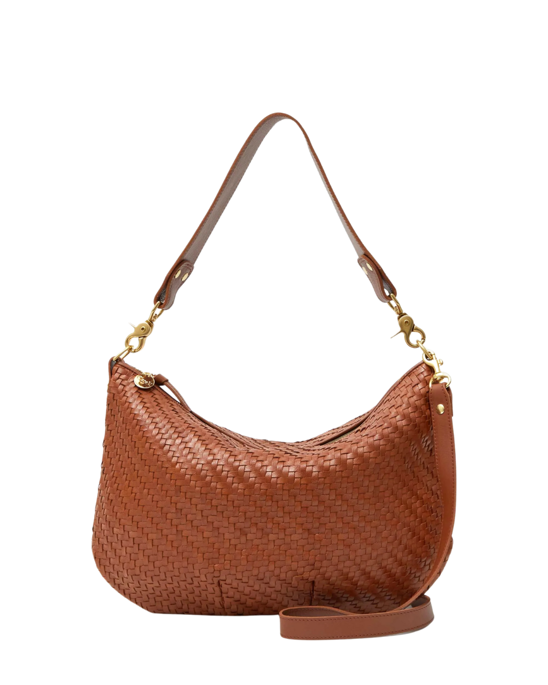 Moyen Messenger - Hazelnut Woven Zig Zag