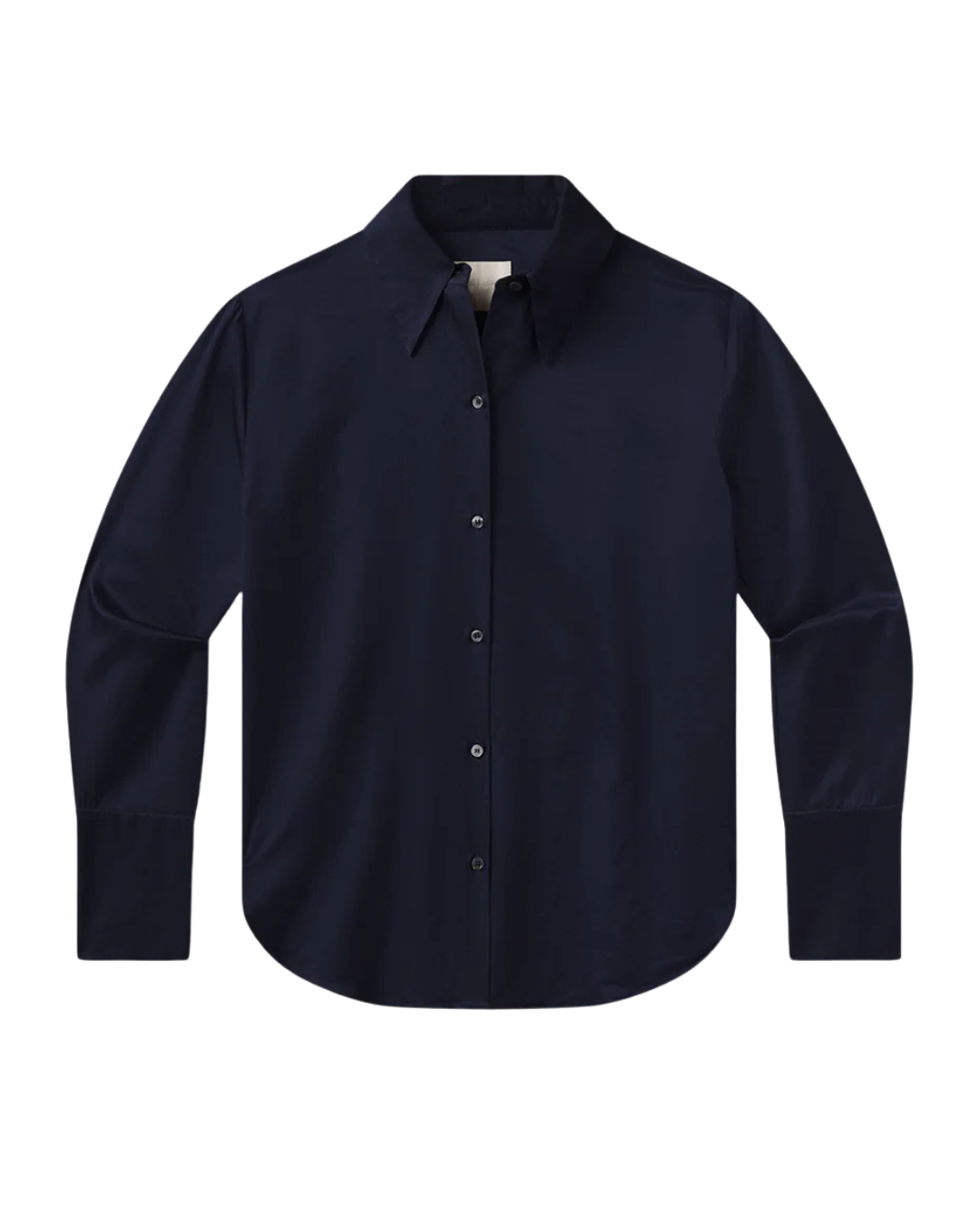 Camilia Satin Shirt - Midnight - F5