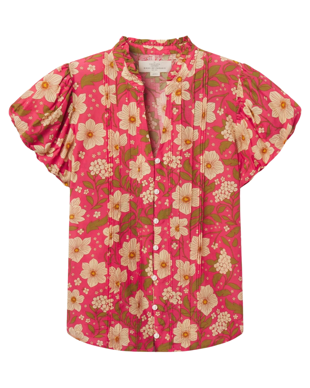 Luna Blouse - Rancho Rose