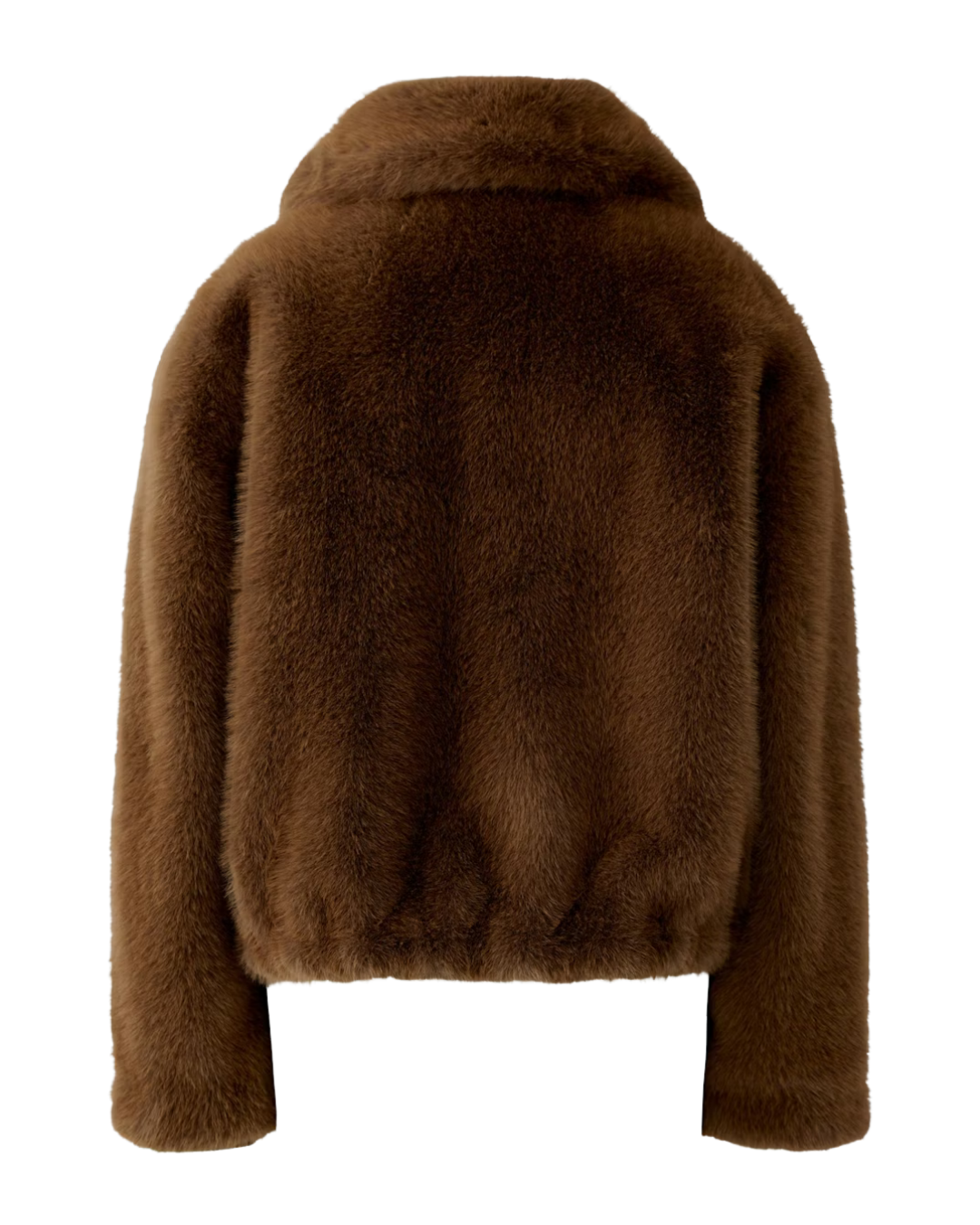 Faux Fur Jacket - Taupe - F5