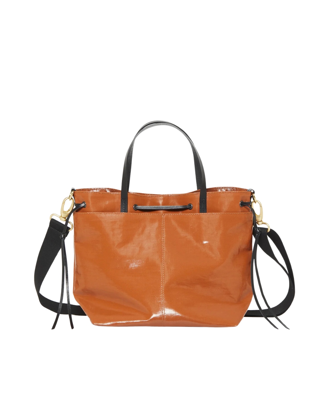 Emy Linen Shopping Bag - Pumpkin