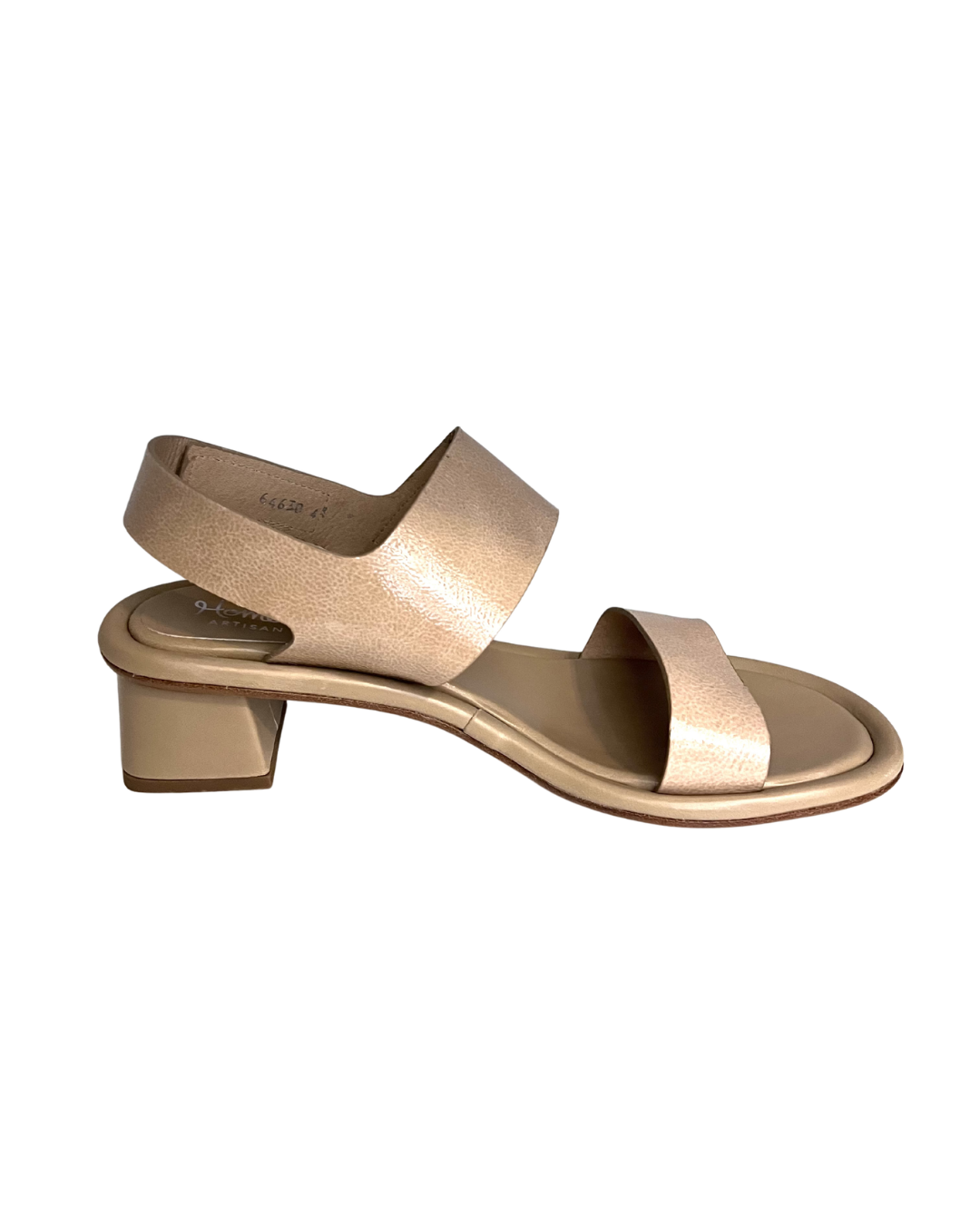 Reverse Vernice Sandal - Dark Beige