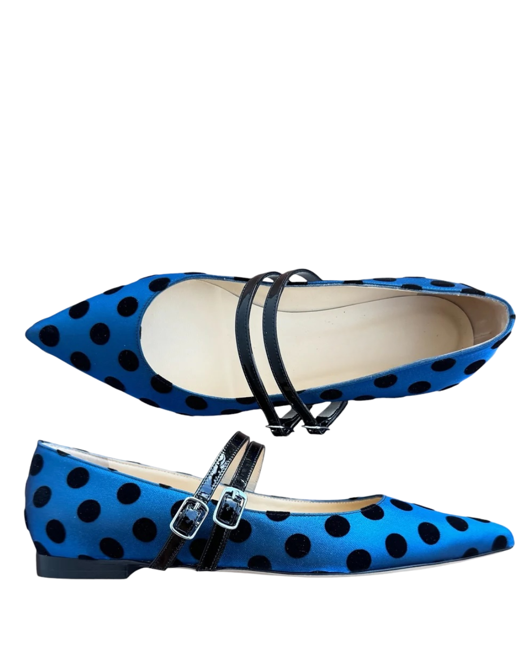 Ballerina Blue Polka Dots