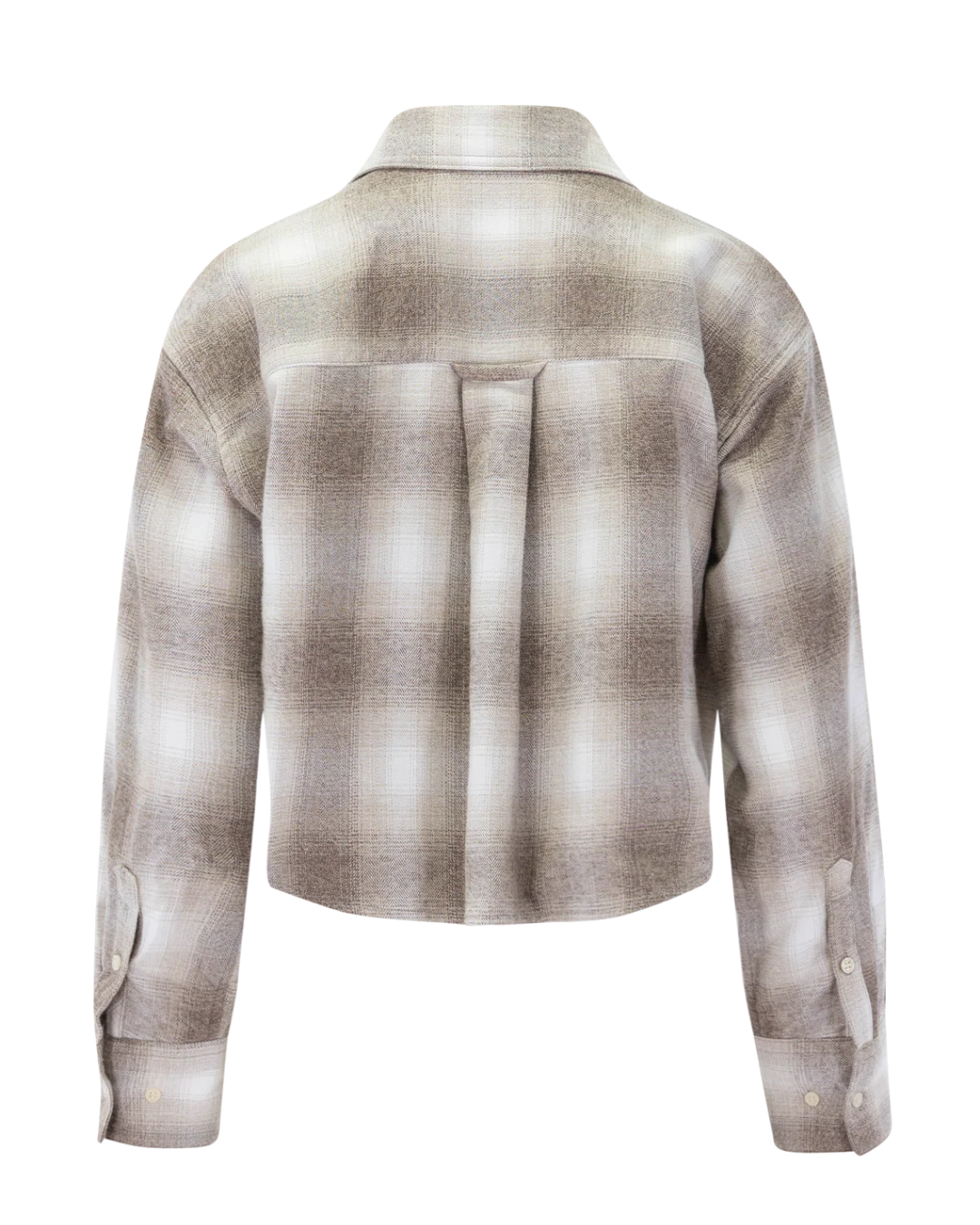 Ana Crop Shirt - Schiffer Plaid
