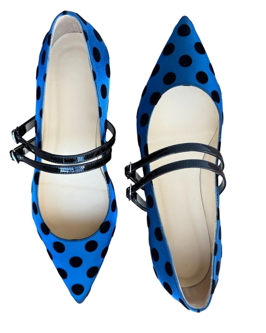 Ballerina Blue Polka Dots