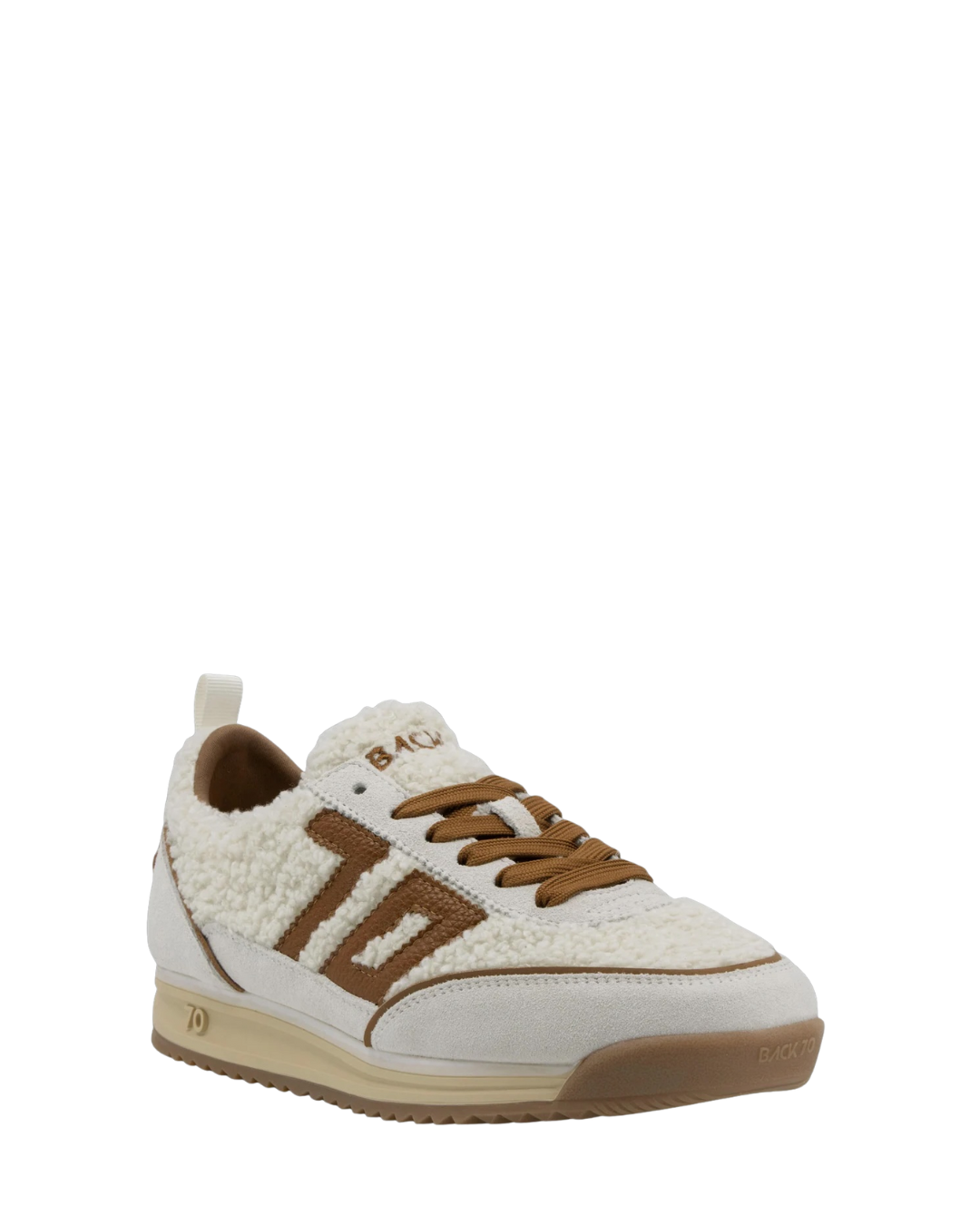 Jog Snkr - Milk Ice Cuoio - F5