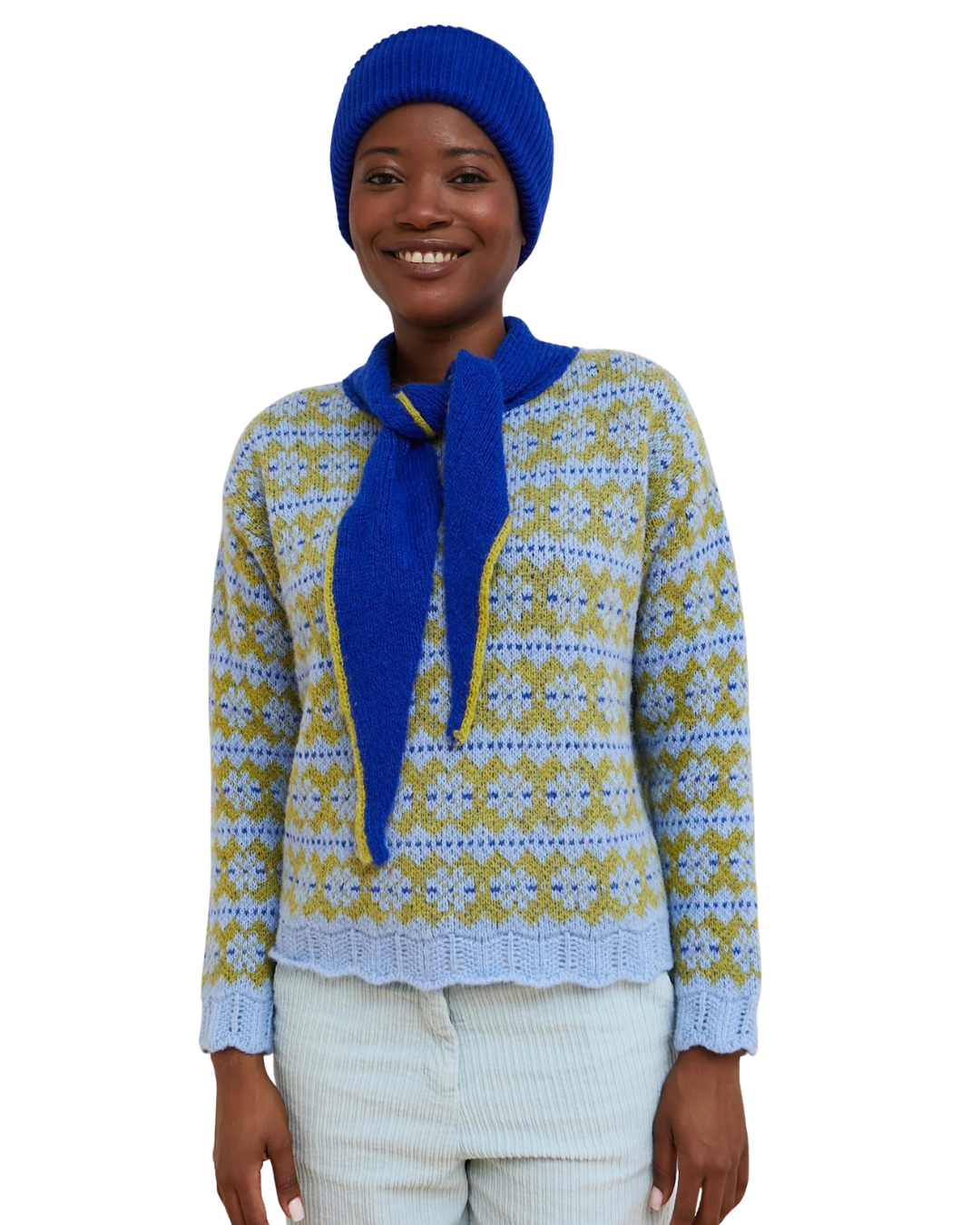 Cowboy Sweater - Blue