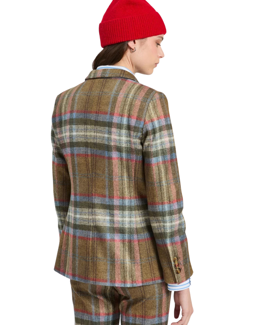 Heather Plaid Jacket