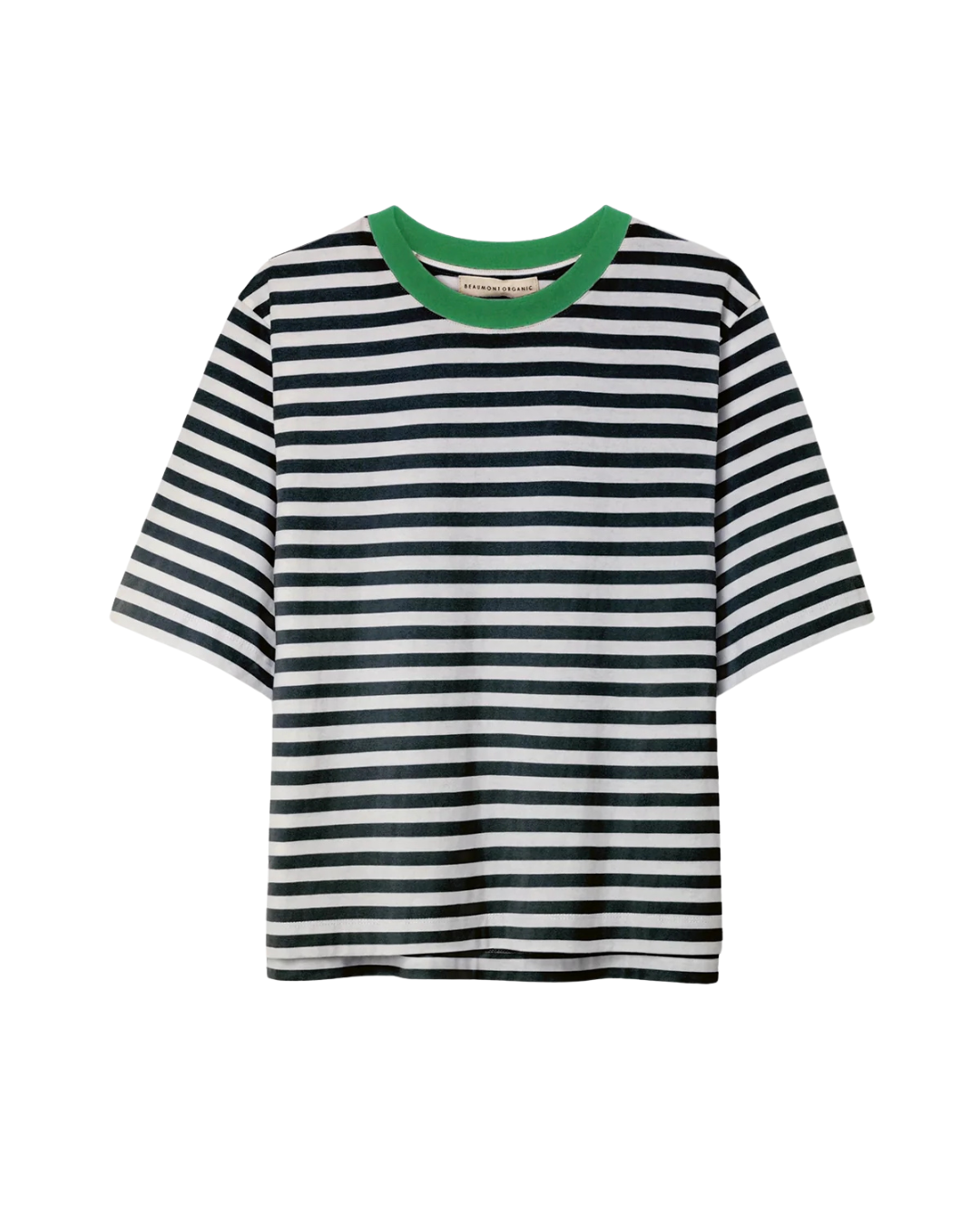 Bay Sue Tee - Black & White Stripe