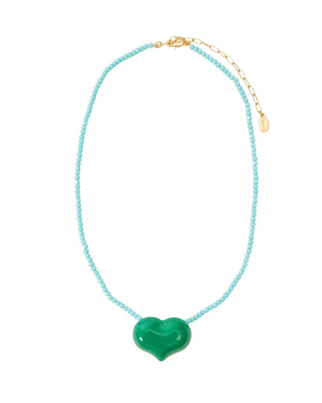 Beaded Heart Necklace