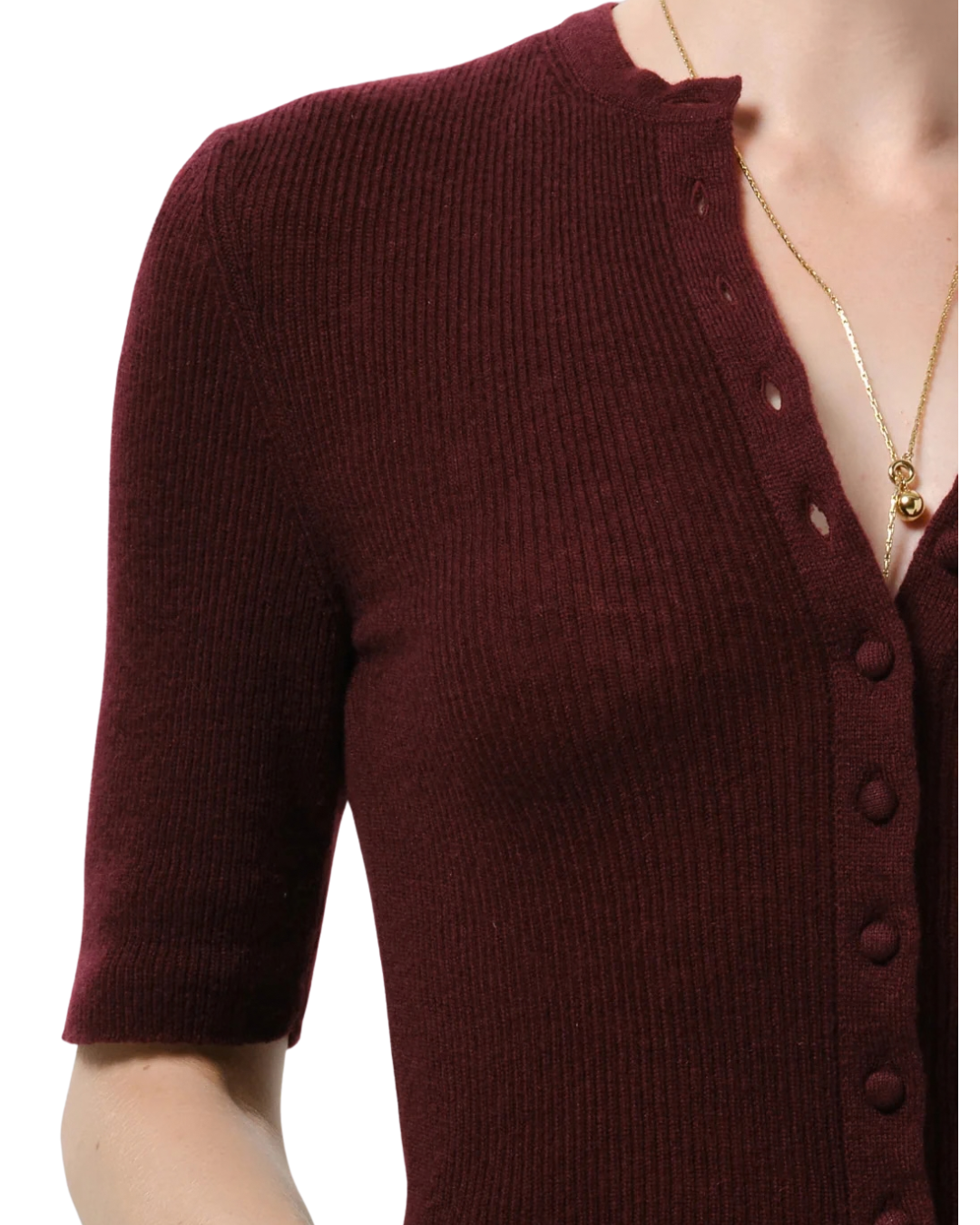 Tabitha Cardigan - Burgundy