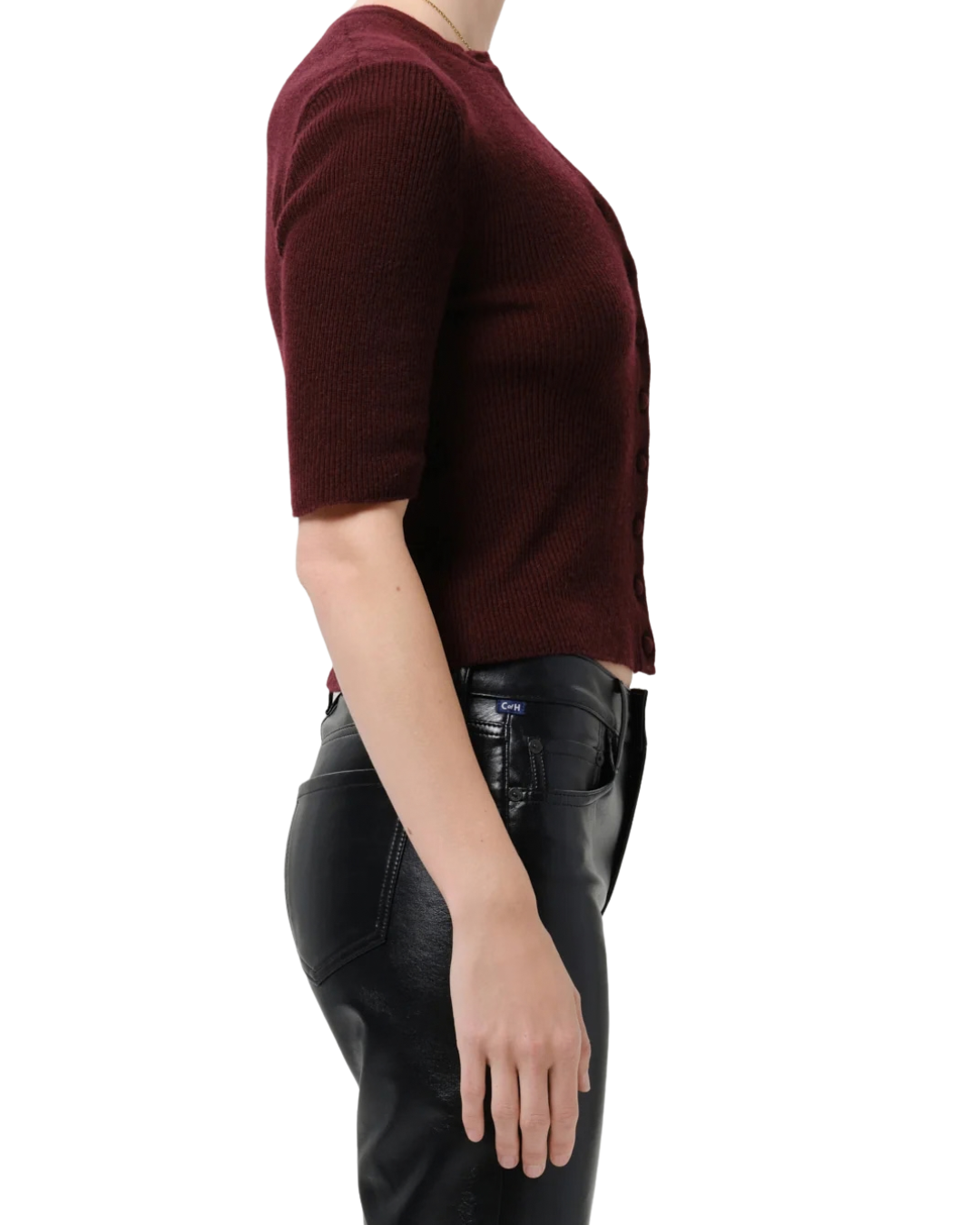 Tabitha Cardigan - Burgundy