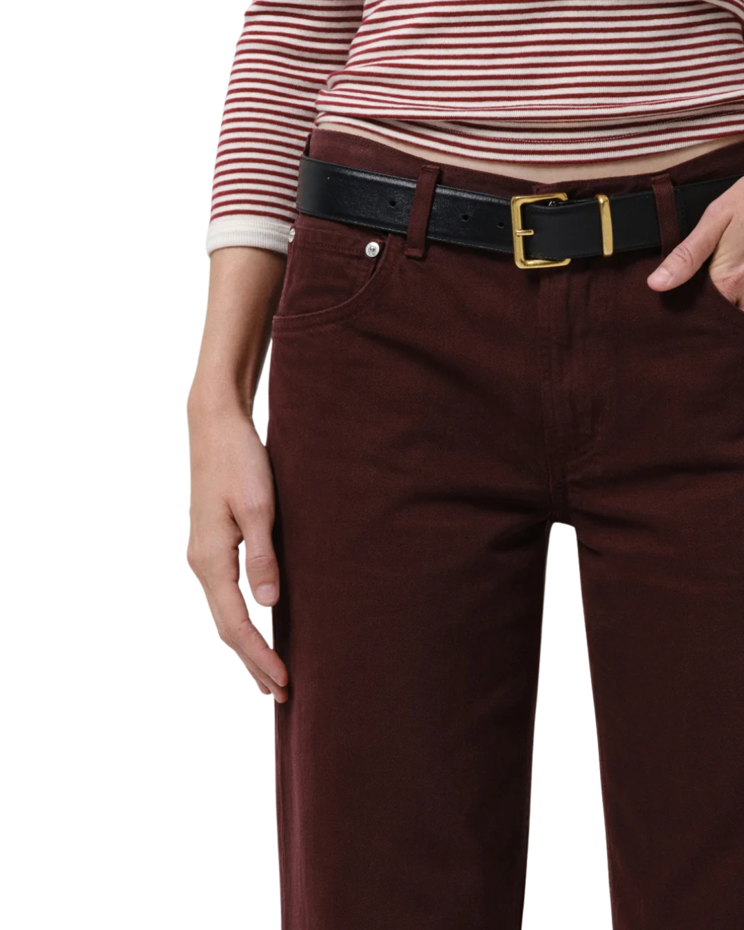 Lindz Easy Straight - Burgundy