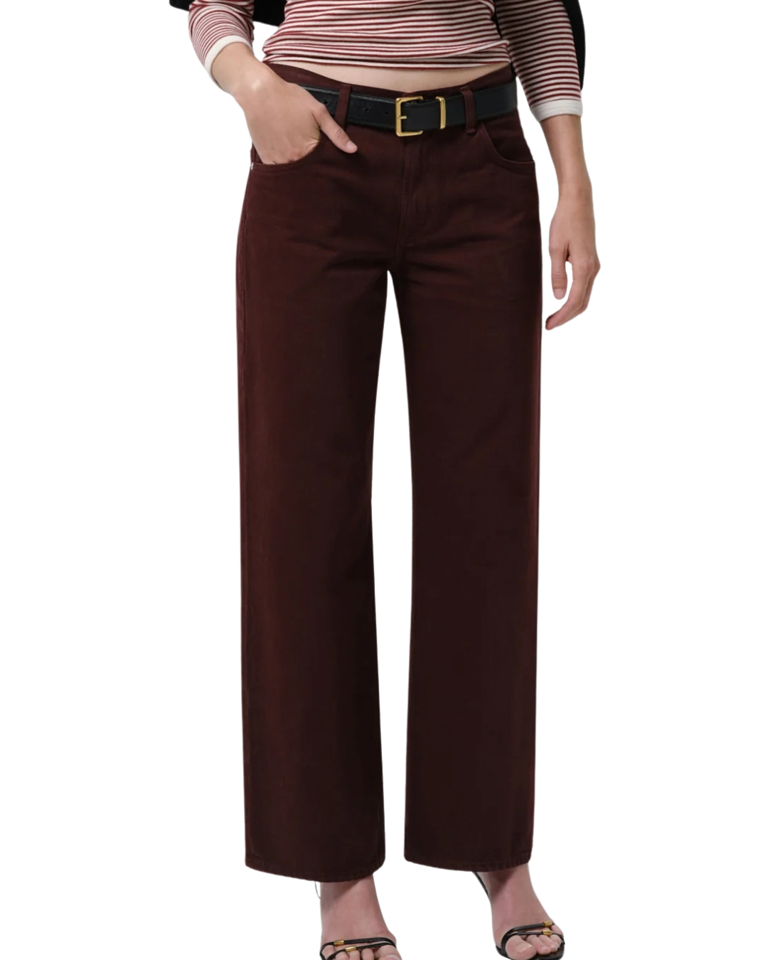 Lindz Easy Straight - Burgundy