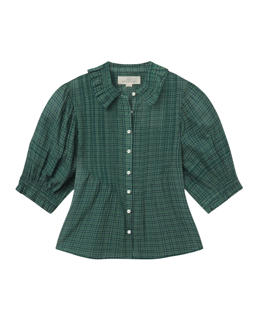 Jess Blouse - Murin Tartan - F6