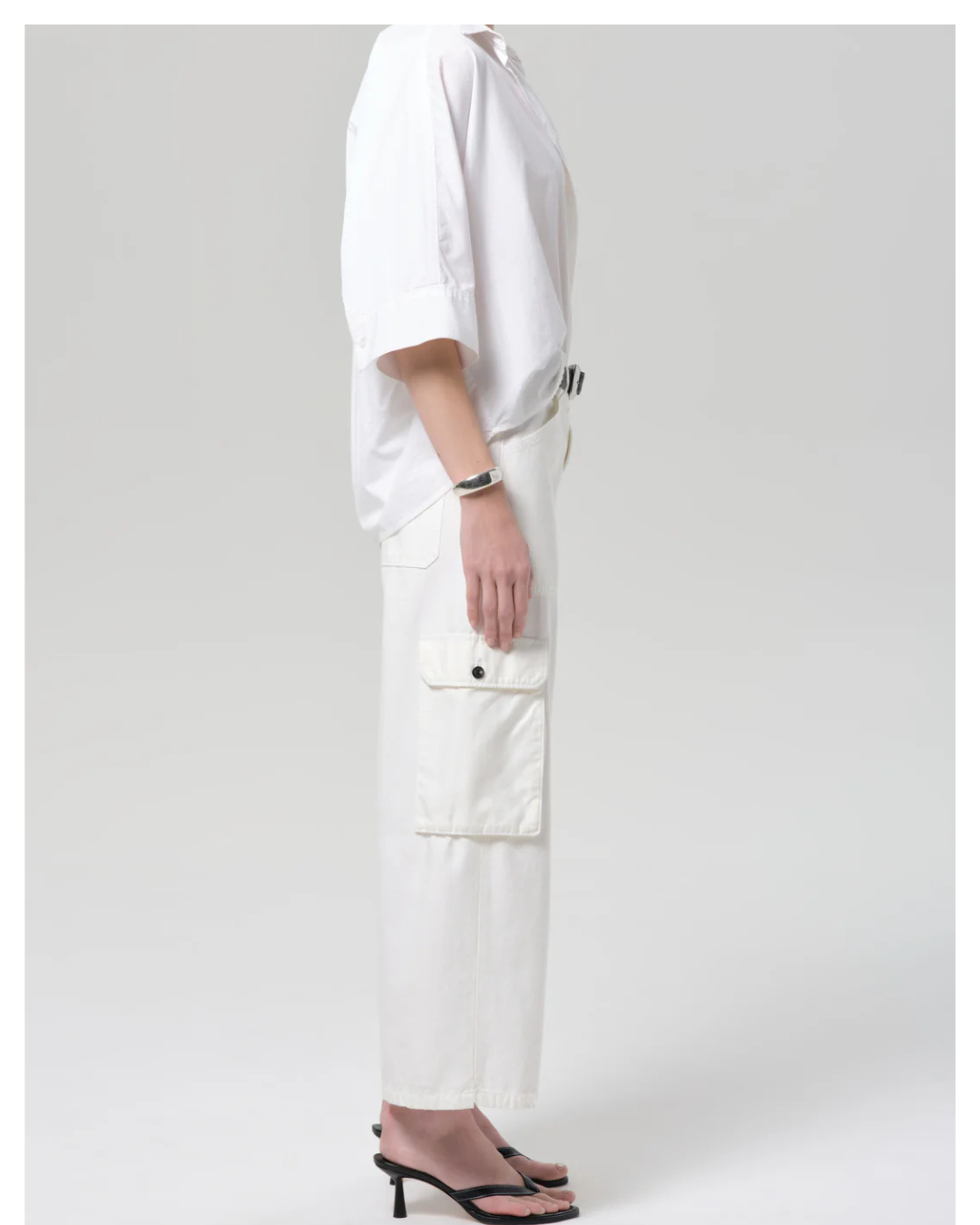 Thassos Twisted Seam Utility Pant