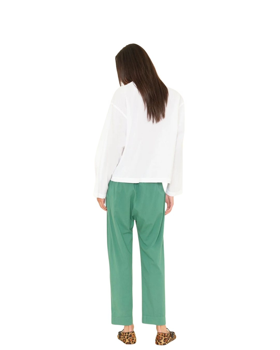 Draper Pant - Green Leaf