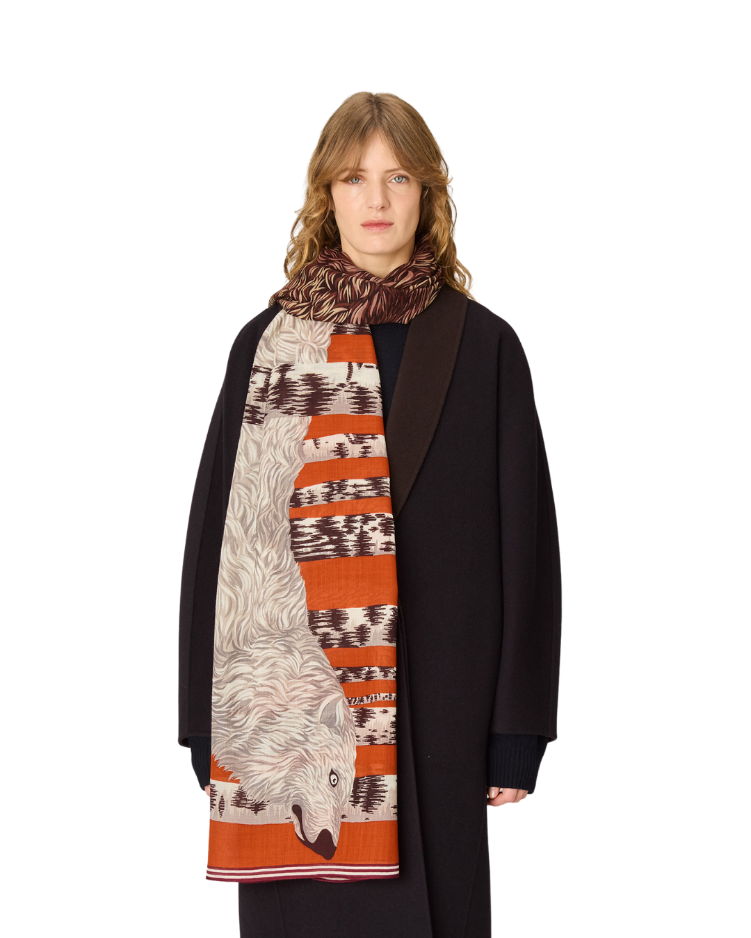 Scarf - Etole 100 Ours - Orange